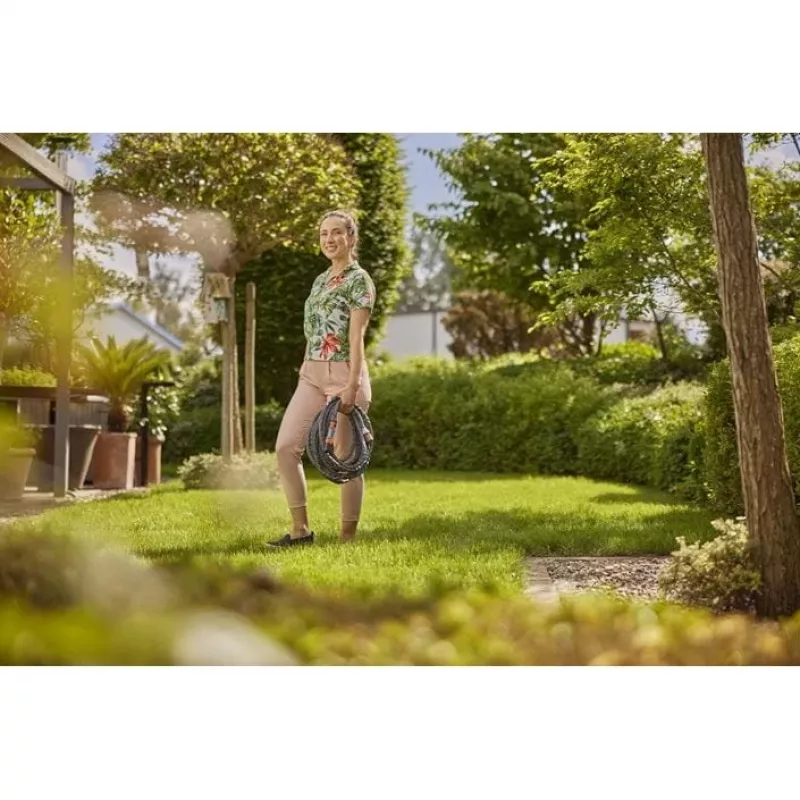 Gardena Liano wąż ogrodowy 25 m PVC Czarny Szary Naziemny