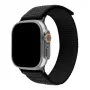 Zamienny pasek nylonowy FIXED Sporty Strap Fixed FIXNST2-1029-BK do Apple Watch Ultra 49 mm, czarny, długość 160–210 mm