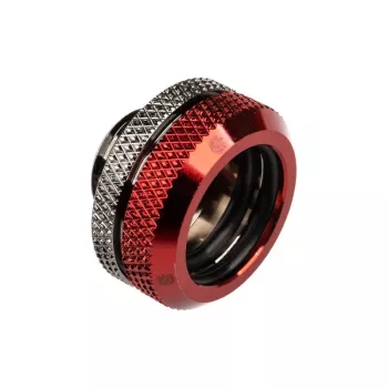 BitsPower Multi-Link Adapter prosty G1/4 inch męski do rurki sztywnej AD 16 mm, czarny połysk