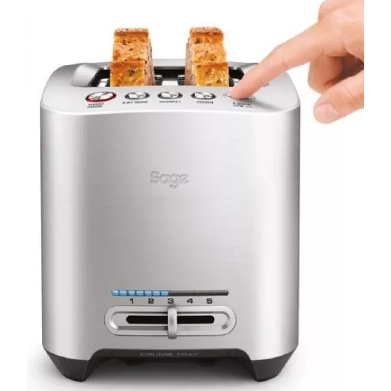 Sage the Smart Toast 5 2 kromki Srebrny