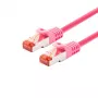 Kabel sieciowy LOGON TCR66SS070M Cat6 S/FTP (S-STP) magenta, 7 m, RJ-45—RJ-45