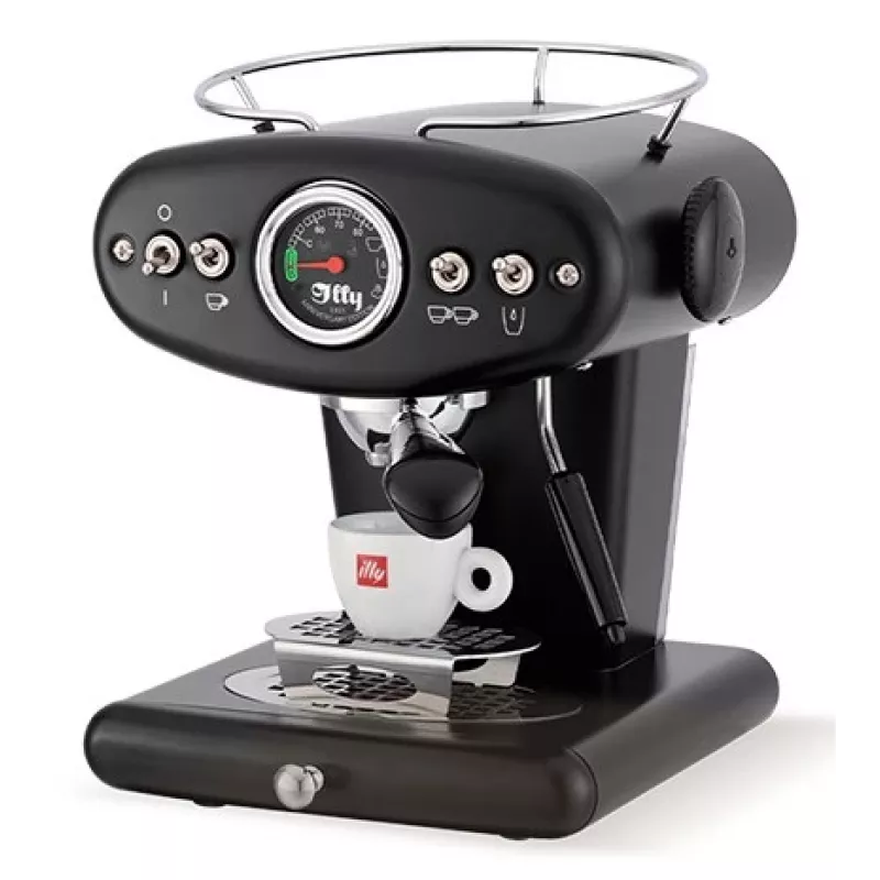 illy X1 Anniversary Machine do kawy mielonej i saszetek E.S.E. (czarny)