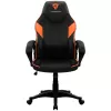 Fotel gamingowy Thunder X3 EC1 Czarno-Pomarańczowy — ergonomiczna konstrukcja, regulowana wysokość