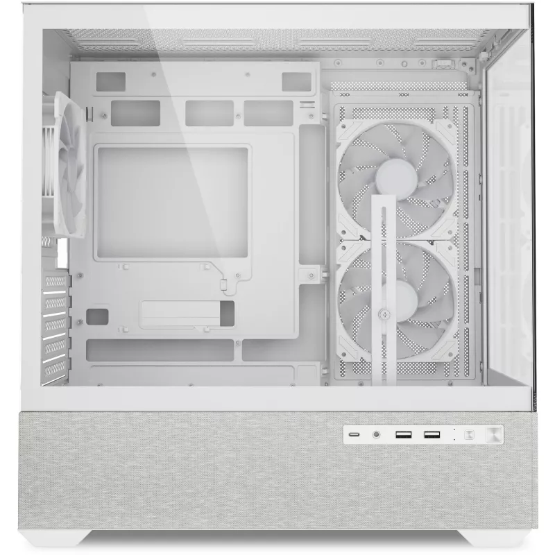 Sharkoon MK7 ARGB mATX Case 2xGlass Biały