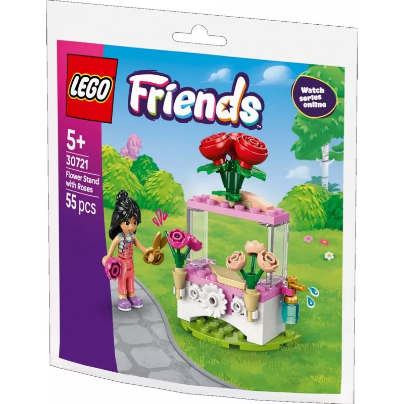 Blocks Friends 30721 Flower Stand with Roses