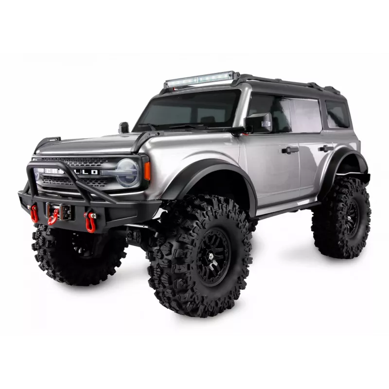 Radio-controlled crawler Amewi AMXRock Caballo 4WD 1:10 metallic szary
