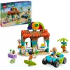 LEGO Friends Stoisko z koktajlami na plaży Zestaw do zabawy w jedzenie dla dzieci Prezent dla dziewczynek i chłopców od 6 lat z 2 minilaleczkami figurką żółwia i