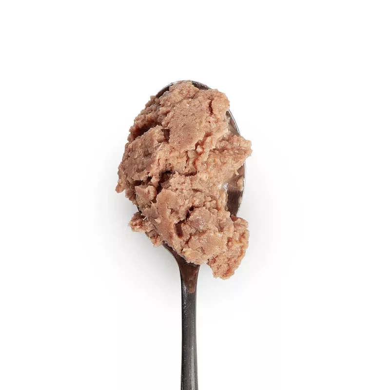 Mokra karma dla kotów 3coty 53 Chicken Duck Kidney Care puszka 180 g, pełnoporcjowa dieta dla dorosłych kotów, białko 17%, tłuszcz 7%, wilgotność 68%