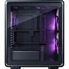 Obudowa PC Cooler Master MasterFrame 500 Mesh Midi Tower — Czarna z przezroczystym bokiem, obsługuje ATX/EATX, 2x200mm przód, 1x120mm tył