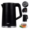 Czajnik IDEAL 1,7 l, korpus stalowy, moc 1500 W, czarny