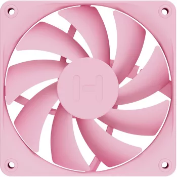 Wentylator komputerowy HYTE FA12-SM-4 120 mm, 1500 RPM, 72 m³/h, 1.6 mmH2O, FDB, różowy, 4 szt.