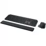 Logitech MX Keys S Combo klawiatura Mysz w zestawie Biurowa RF Bezprzewodowy + Bluetooth QWERTZ Szwajcarski Grafit