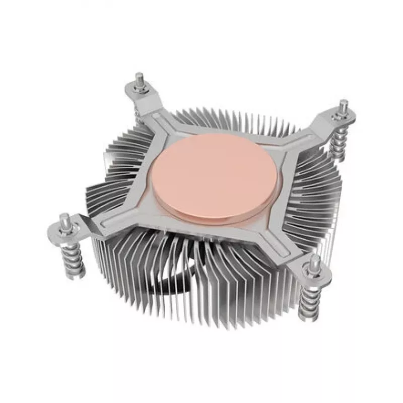 Chłodzenie CPU Akasa AK-CC6616HP01 Niskoprofilowe miedziano-aluminiowe dla Intel LGA1700