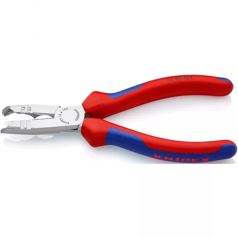 Szczypce Knipex 13 42 165 Maksymalna średnica rury 1,3 cm Materiał rękojeści Tworzywo sztuczne