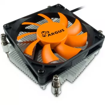 Cooler Dynatron Argus T-200 Procesor 8 cm Czarny Pomarańczowy