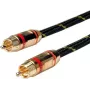ROLINE GOLD RCA kabel połączeniowy simplex wtyk / wtyk, czerwony 5,0m (11.09.4251)