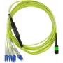 MPO-4xLC Wielomodowy patchcord OM4 BlueOptics HE67908QPH-KB002M 2 m