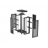 Wolnostojąca szafa rack LANBERG FF01-6824-23BL 24U 600×800 mm IP20 Czarna