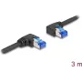 Kabel sieciowy DeLOCK RJ45 Kat.6A S/FTP 3m Czarny