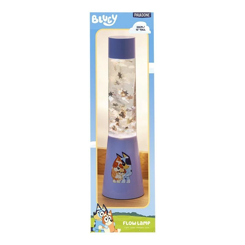 Lampa stołowa Paladone Bluey GloBuddies Flow Lamp — lampka nocna LED z motywem postaci