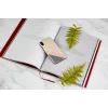 Etui na smartfon man and wood do iPhone XS Max — różowy garnitur, czarne
