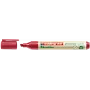Marker permanentny Edding 22 EcoLine ścięta końcówka czerwony