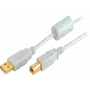 Kabel USB USB 2.0 ShiverPeaks BS77022 1,8 m szary