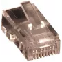 Złącze przewodów RJ45 Lanview LVN125432, przezroczyste