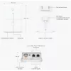 Ubiquiti UISP Dual-Power Injector 2.5 Gigabit Ethernet 48 V