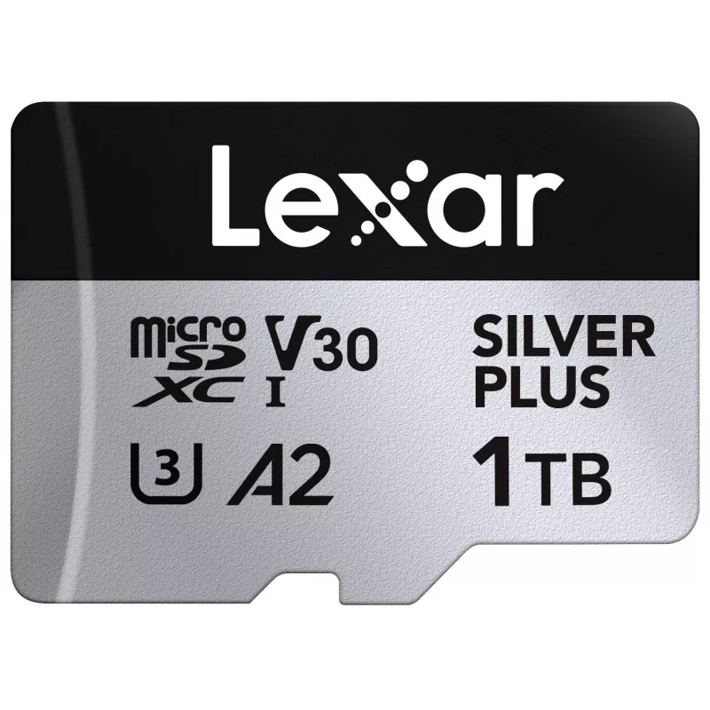 Karta pamięci Flash Lexar 1 TB UHS-I MicroSDXC srebrny PLUS