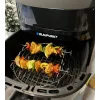Frytkownica beztłuszczowa BLAUPUNKT AFD712 — pojemność 7,2 l, 1800 W, cyfrowe sterowanie dotykowe, 40–200°C, minutnik 60 min
