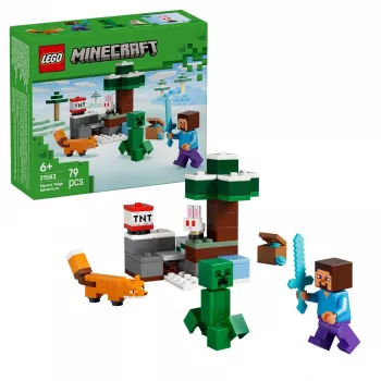 LEGO MINECRAFT 21583 Przygoda Steve'a w tajdze