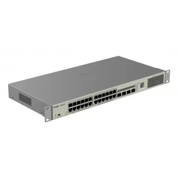 Ruijie Networks RG-NBS3100-24GT4SFP-P-V2 przełącznik sieciowy Zarządzalny L2 Gigabit Ethernet (10/100/1000) Power over Ethernet (PoE) Metaliczny