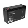Akumulator AGM zielony Cell 6V 12Ah, 94×151×50 mm, 1,65 kg
