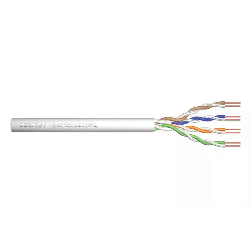 Kabel sieciowy Digitus Cat.5e U/UTP 100m szary