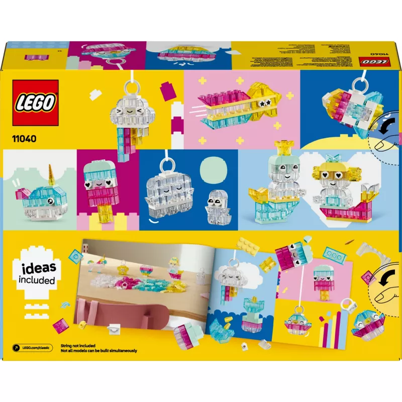 LEGO CLASSIC 11040 Magiczne Przezroczyste Pudełko