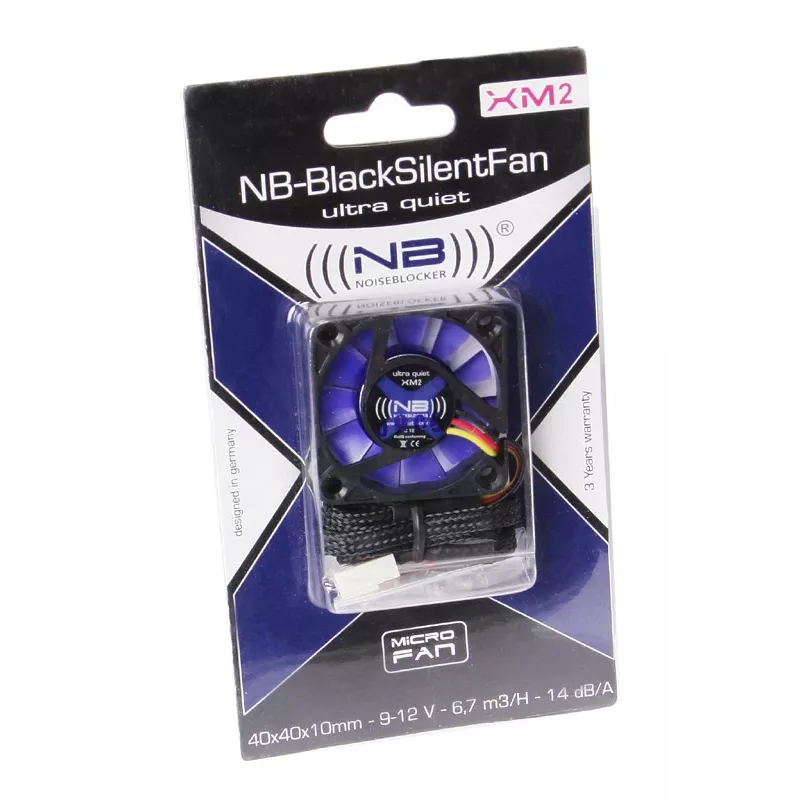 NOISEBLOCKER CzarnySilentFan XM-2 40mm Czarny