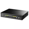 Przełącznik sieciowy Cudy GS1010PE Gigabit Ethernet 10 portów PoE Czarny