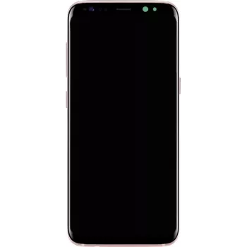 Zespół przedniego LCD do Samsung Galaxy S8 SM-G950F, różowy ekran zastępczy