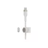 Belkin BOOSTCHARGE PRO Flex Kabel USB 3 m USB 2.0 USB C Biały (CAB011BT3MWH)