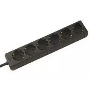 Listwa zasilająca Bachmann 381.141S 1,5 m, 6 gniazd AC, czarna