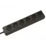 Listwa zasilająca Bachmann 381.141S 1,5 m, 6 gniazd AC, czarna