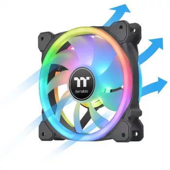 Wentylator Thermaltake SWAFAN 14 RGB, 14 cm, czarny, 500–2000 RPM