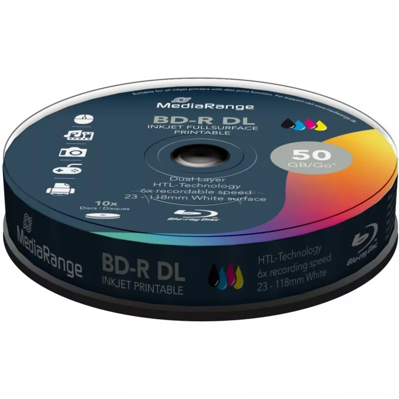 BD-R MediaRange MR509 50GB 10 szt.