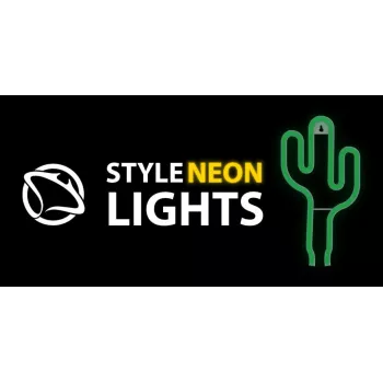 Neon MANTA SNL74GN kaktusowa zieleń — dekoracyjny neon, model SNL74GN