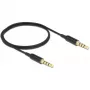 Kabel audio DeLOCK 66075 0,5 m 3,5 mm Czarny