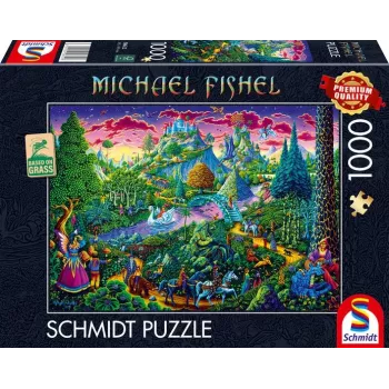 Michael Fishel: Fantastyczny świat baśni, Puzzle 1000 elementów