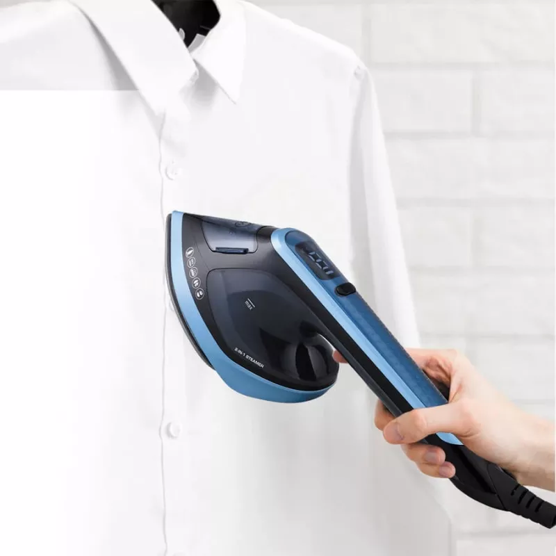 Ręczny parownic do ubrań Maestro MR-315C — 1800 W, zbiornik na wodę 180 ml, nagrzewanie 20 s, para pionowa