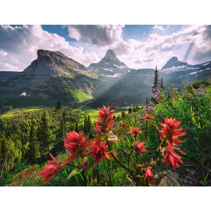 Puzzle Ravensburger Untouched Mountains 2000 elementów – puzzle 2000 elementów Ravensburger
