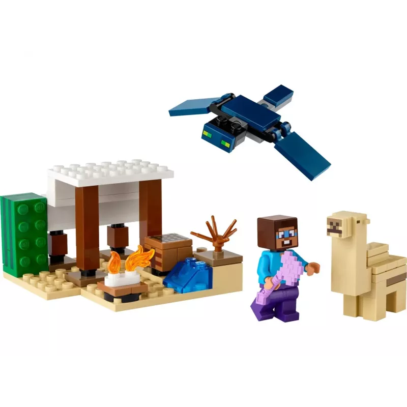 Lego Minecraft 21251 Wyprawa Steve'a na pustynię Zestaw z biomem